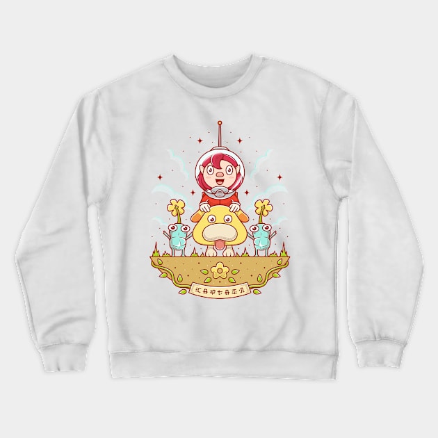 The Captain Crewneck Sweatshirt by Alundrart